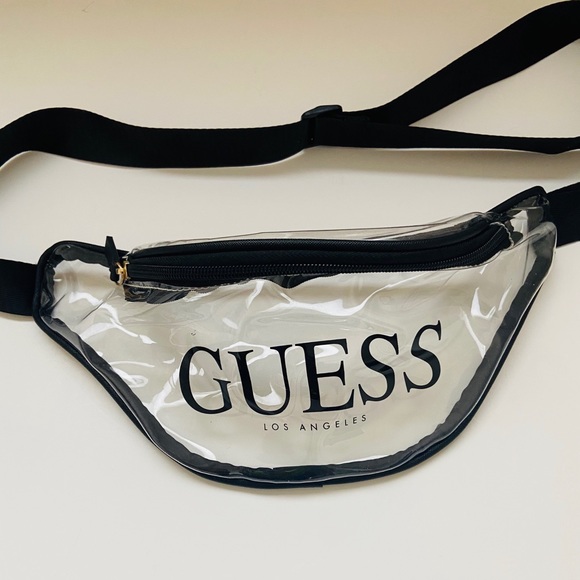 Guess Handbags - Guess transparent belt bags